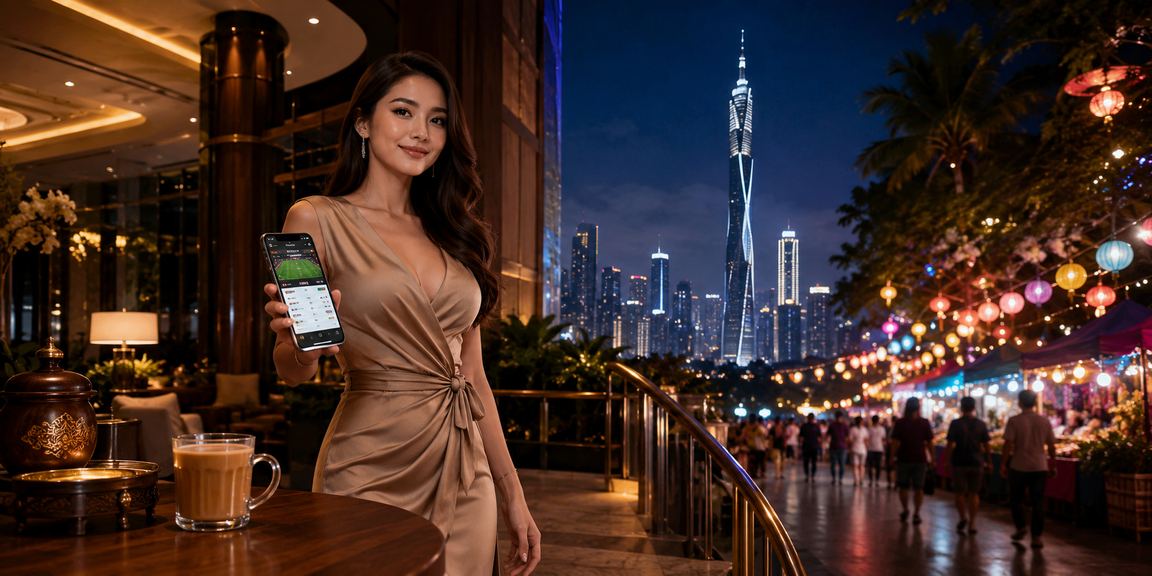 Pemain menikmati jackpot kasino mudah alih di Kuala Lumpur